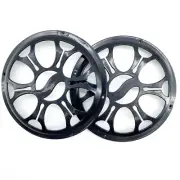 A Pair 8" ABS Speaker Covers Grilles For Car Audio DJ PA Speakers Black Style B