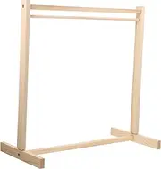 ADOCARN Doll Hanger Doll Clothes Display Stand Doll Clothes Racks for Hanging Clothes Clothes Rack Clothes Hanger Rack Miniature Decoration Garment Rack Clothes Organizer Wooden