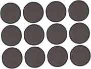 Mikinona 12pcs 3 Reusable Makeup Remover Pads Bamboo Fiber Cleansing Wipes with Storage Pouch for Sensitive Skin Makeup Removal Facial Cleansing Black