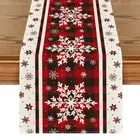 Christmas Table Runner Seasonal Winter Kitchen Dining Table Decoration 13x72 In.