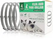 Dog Tick Control | Adjustable Natural Waterproof Tick Collars,Pet Health Supplies and Accessories for Puppy Care Walking Home Outdoor Daily Use