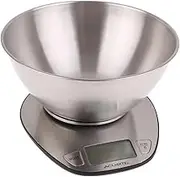 Acurite Stainless Steel Digital Scale W/Bowl 1G/5Kg