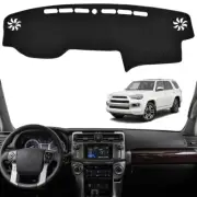 Car Dash Cover Mat Dashboard Non-slip Sun Pad Black For Toyota 4Runner 2010-2023 (for: Toyota)