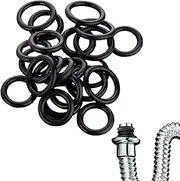 O Rings Kit Set - 50pcs Plumbing Pressure O Rings, Oil Resistant Vehicle Repair O Rings, Automotive Faucet Repair O Rings, Pressure Washer O Rings | O Rings Gasket Assortment Set for Car Repair Seal