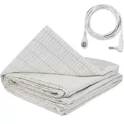 Naturally Grounded for Improved Well being Silver Fiber Grounding Sheet