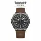 【Timberland】手錶 男錶 WILLISTON系列 匠心精神腕錶 皮革錶帶-黑/咖啡44mm(TDWGB2230801)