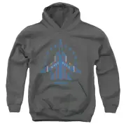 Top Gun Kids Hoodie Maverick F-14 Tomcat Charcoal Hoody