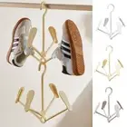 Rotatable Shoe Drying Hanger Stackable Wardrobe Storage Rack Necktie