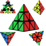 Magic Cube Educational Toys Pyraminx Triangle Pyramid Brain Teaser Puzzle
