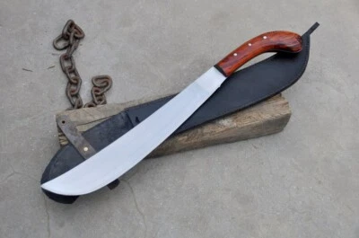 Custom Handmade Carbon Steel Blade Duku Parang Machete Sword | Hunting Sword