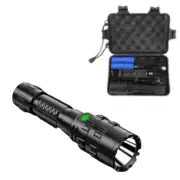 180000LM LED Tactical Flashlight L2 USB Rechargeable Camping Hunting Torch CREE