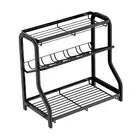 Spice Rack 3 Tier Bathroom Vanity Organizer for Bathroom Kitchen Bedroom