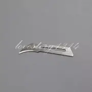 Dental Sterile Surgical Scalpel Blades #12 Disposable Carbon Steel 100 Pcs