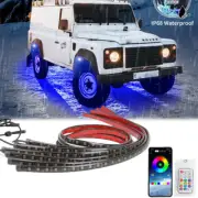 Car Flexible Underglow Flowing Lamp LED RGB Lights For Land Rover Range Rover (for: Land Rover)