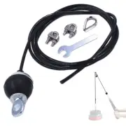 Gym Replacement Cable with Adjustable Length Smooth and Noise