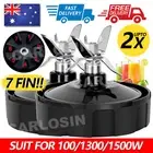 For Nutri Ninja Auto IQ Blade Blender 7-Fin Replacement Steel Extractor Blade