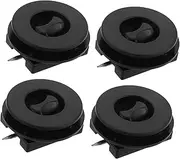 Car Mat Fixing Clips Universal Automotive Carpet Fastener 4pcs Plastic Buckle Anti-slip Base for Car Carpet Retainers