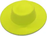 [Generic] Unisex Classic Fedora Hats Men Wide Brim Wool Blend Felt Jazz Hats Women Formal Party Wedding Flat Cap