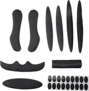 Bike Helmet Padding Liner Thick Foam Kit Bicycle,Black Red, Replacement Cushions Cricket Lining Cycling Riding Pads Professional Motorcycle Universal Mats Dirt Kits