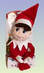 Elf on the Shelf Boy Plushee Pals Blue Eyes Boy NEW