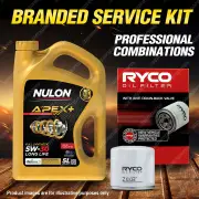 Ryco Oil Filter 5L APX5W30D1 Engine Oil Service Kit for Suzuki Baleno Swift