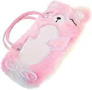 [GAROZATION] Spectacle Case Hard Shell with Kids Sunglass Case Soft Glasses Bag Pouch for Travel Storage