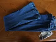 Vintage Ladies Kentucky Jodhpurs Stonewashed Denim Horse Riding Pants, Size32R