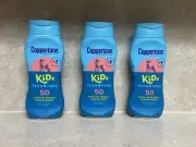 Coppertone Kids Tear Free Sunscreen Lotion SPF 50, Kids (x3) Exp 07/25