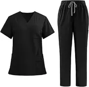 [V VICOGARD] VICOGARD Medical Scrub Uniform Set, Unisex, Top and Pants