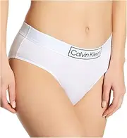 [Calvin Klein] Reimagined Heritage Hipster, S, Classic White, Classic White, Small