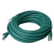 [PL6A-15GRN] 8ware 15m Green Premium Snagless CAT6A Ethernet Cable, Speed up to 10Gbps