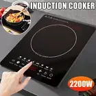 Induction Cooktop Portable 2200W Kitchen Electric Ceramic Cooker Touch Hotplate