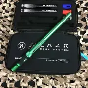 HK ARMY AUTOCOCKER THREADED LAZR BARREL KIT W/ BLACK INSERTS - DUST NEON GREEN