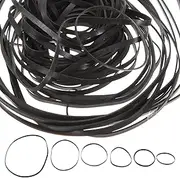 JOINPAYA Cassette Tape Recorder Belt 2/3mm Flat Belts for Record Player Repair Maintenance