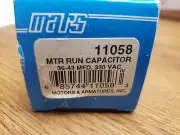MARS Motor Run Capacitor 11058 36-43 MFD 330 VAC (Box JJJ)