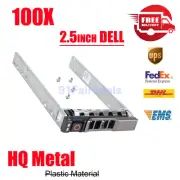 100PCS New Dell 2.5" SATA SAS Tray Caddy 0KG7NR G176J For R610 410 T710 MD1220