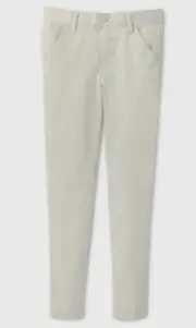 Cat & Jack Boy's Flat Front Stretch Uniform Skinny Fit Pants Tumbleweed Size 7