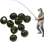 Tungsten Beads,Round Tungsten Beads for Jig Hooks - Versatile Deeper Sink Aid with Strong Material for Adults Beginners Professionals