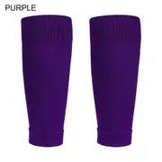compression Sports Calf Socks Leg Socks Football Socks Board Leg Cover Compression Stockings purple