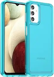 Compatible with Samsung Galaxy M14 5G Case,Shockproof Protective Cover,Compatible with Samsung Galaxy M14 5G Transparent TPU Soft Shell Phone Case Cover Blue