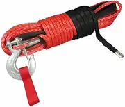 10mm X 30m Dyneema SK78 Synthetic Winch Rope Hook Offroad Recovery Cable 4x4 Red