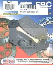 BRP CANAM CAN AM CAN-AM Spyder Roadster EBC FA473 CAN-AM REAR BRAKE PADS