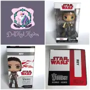 DollMod Maven NIB Star Wars REY Wobblers Funko Pop Collectible Bobble Heads
