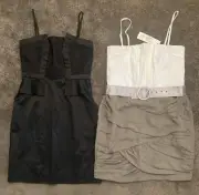 10-12 Black Corset With Straps And Removable Straps Brand New With Tags Dresses
