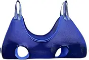 AIMALL Grooming Hammock Helper Pet Dog Cat Grooming Restraint Bags with S-hooks for Bathing Trimming Nail and Ear/Eye Care (Blue-S)