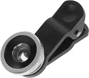 COHEALI Mobile Phone Camera Lens Super Wide Angle Macro Fisheye Lens Clip Silver Professional Enhanced