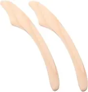 OATIPHO 2pcs Natural Wooden Facial Massage Stick for Body Shaping and Contouring Durable Skincare Tool for Muscle Release and Facial Sculpting for Women
