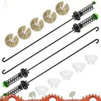 在飛比找蝦皮商城精選優惠-W11130362 4 件洗衣機懸掛桿套件,適用於洗衣機 -