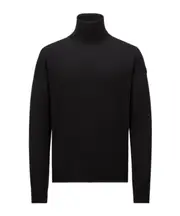 Moncler Turtleneck Knit Jumper XXXL black