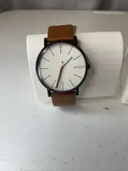 Skagen Remark Mens Watch Black/brown SKW6374 New In Box